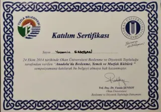 Dyt. Yasemin Erdoğan Ertaylan profilinde yer alan galeri fotoğrafı.