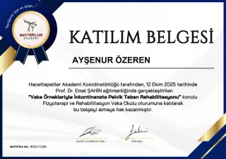 Uzm. Fzt. Ayşenur Özeren profilinde yer alan galeri fotoğrafı.