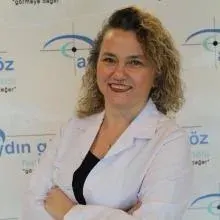 Op. Dr. Harika Çevikel — Göz Hastalıkları, Aydın. Portre fotoğrafı.