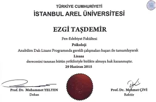 Kl. Psk. Ezgi Taşdemir Işık profilinde yer alan galeri fotoğrafı.