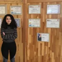 Uzm. Fzt. Ayşenur Ceran Yerlikaya — Fizyoterapi Ve Rehabilitasyon, Aydın. Portre fotoğrafı.
