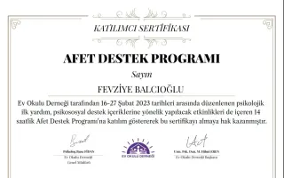 Fevziye Balcıoğlu profilinde yer alan galeri fotoğrafı.