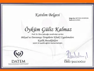 Psk. Öyküm Güliz Kalmaz profilinde yer alan galeri fotoğrafı.