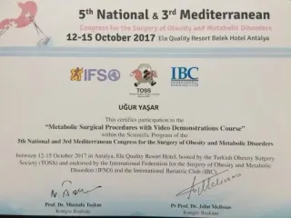 Op. Dr. Uğur Yaşar profilinde yer alan galeri fotoğrafı.
