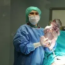 Op. Dr. Mine Sıdıka Kermalli — Ankara. Portre fotoğrafı.