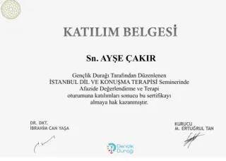 Dkt. Ayşe Çakır profilinde yer alan galeri fotoğrafı.