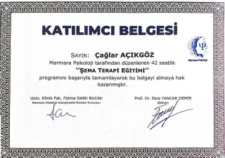 Uzm. Dr. Çağlar Açıkgöz profilinde yer alan galeri fotoğrafı.