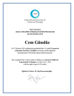 Uzm. Dr. Cem Gündüz profilinde yer alan galeri fotoğrafı.