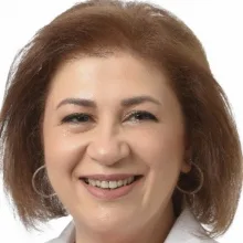 Op. Dr. Aysın Akçay — Kadın Hastalıkları Ve Doğum, Samsun. Portre fotoğrafı.