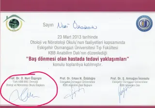 Prof. Dr. Nuri Özgirgin profilinde yer alan galeri fotoğrafı.