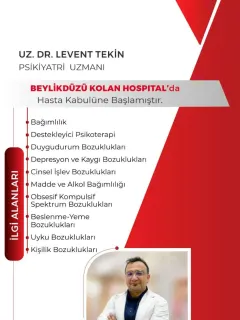 Dr. Öğr. Üyesi Levent Tekin profilinde yer alan galeri fotoğrafı.