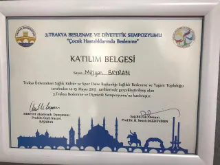 Dyt. Müjgan Bayram profilinde yer alan galeri fotoğrafı.