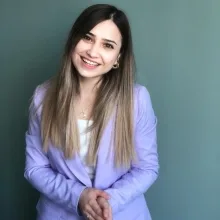 Dyt. Hande Çağdaş — Diyetisyen, İstanbul. Portre fotoğrafı.
