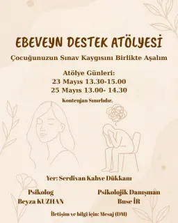 Uzm. Psk. Beyza Kuzhan Karakaş profilinde yer alan galeri fotoğrafı.