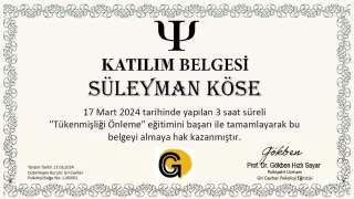 Kl. Psk. Süleyman Köse profilinde yer alan galeri fotoğrafı.