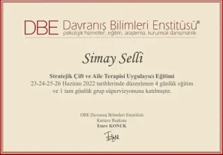 Kl. Psk. Dr. Simay Selli profilinde yer alan galeri fotoğrafı.