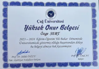 Psk. Özge Sert profilinde yer alan galeri fotoğrafı.