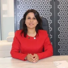 Uzm. Dr. Emine Sümeyye Ünal — Dermatoloji, Ankara. Portre fotoğrafı.