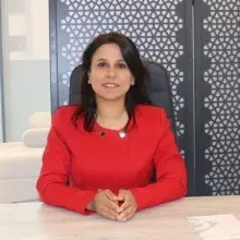 Uzm. Dr. Emine Sümeyye Ünal — Dermatoloji, Ankara. Portre fotoğrafı.