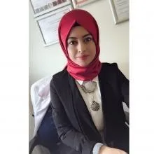 Dyt. Sümeyye Şeyma Korkmaz — Diyetisyen, Ankara. Portre fotoğrafı.