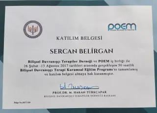 Uzm. Dr. Sercan Belirgan profilinde yer alan galeri fotoğrafı.