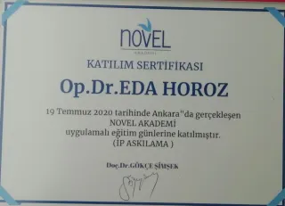 Op. Dr. Eda Çabuk Horoz profilinde yer alan galeri fotoğrafı.