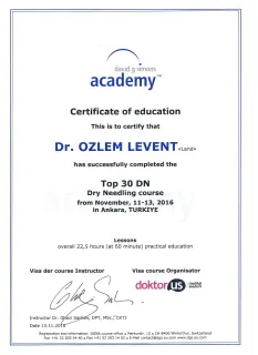 Uzm. Dr. Özlem Teberik profilinde yer alan galeri fotoğrafı.