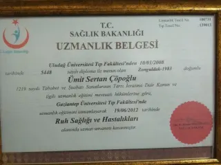 Doç. Dr. Ümit Sertan Çöpoğlu profilinde yer alan galeri fotoğrafı.