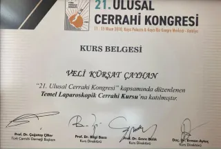 Op. Dr. Veli Kürşat Çayhan profilinde yer alan galeri fotoğrafı.