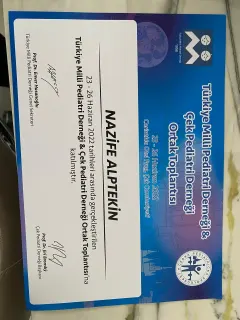 Uzm. Dr. Nazife Alptekin profilinde yer alan galeri fotoğrafı.