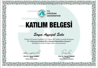 Uzm. Dkt. Ayşegül Sulu profilinde yer alan galeri fotoğrafı.