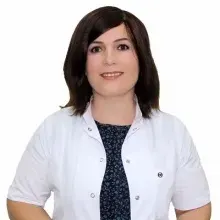 Uzm. Dr. Sibel Aydın — Nöroloji, Malatya. Portre fotoğrafı.