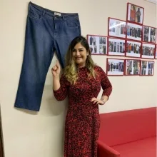 Dyt. Dilara Karaca — Diyetisyen, İstanbul. Portre fotoğrafı.