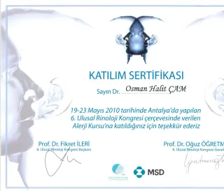 Doç. Dr. Osman Halit Çam profilinde yer alan galeri fotoğrafı.