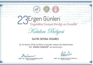 Uzm. Dr. Sevda Hızarcı Bulut profilinde yer alan galeri fotoğrafı.