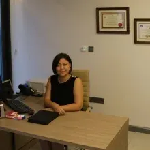Uzm. Dr. Didem Saat Demir — Çocuk ve Ergen Psikiyatrisi, Ankara. Portre fotoğrafı.