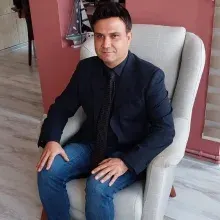 Psk. Murat Güneş — Psikoloji, Antalya. Portre fotoğrafı.