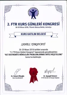 Uzm. Dr. Sahel Taravati profilinde yer alan galeri fotoğrafı.