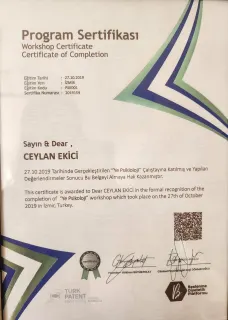 Dyt. Ceylan Ekici profilinde yer alan galeri fotoğrafı.