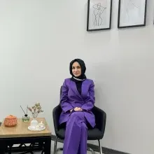 Psk. Gizem Behçet — Psikoloji, Malatya. Portre fotoğrafı.