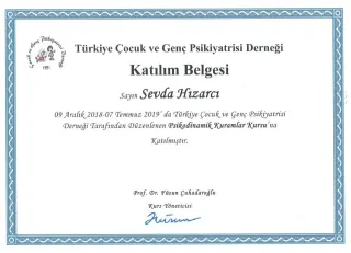 Uzm. Dr. Sevda Hızarcı Bulut profilinde yer alan galeri fotoğrafı.