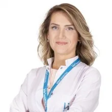 Uzm. Dr. Selin Aktaş Aykanat — Dermatoloji, Şehitkamil, Gaziantep. Portre fotoğrafı.