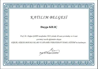 Kl. Psk. Duygu Kılıç profilinde yer alan galeri fotoğrafı.