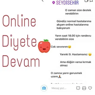 Dyt. Büşra Özbek profilinde yer alan galeri fotoğrafı.