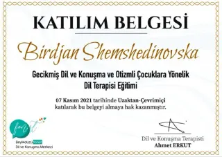 Dkt. Bircan Şemşedinovska Çoka profilinde yer alan galeri fotoğrafı.
