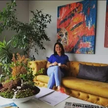 Dr. Dt. Ruzin Gönüldaş — Ankara. Portre fotoğrafı.