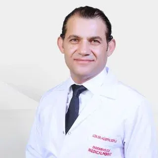 Uzm. Dr. Hüseyin Soylu — Endokrinoloji Ve Metabolizma Hastalıkları, Batman. Portre fotoğrafı.