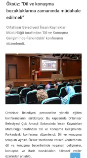Dkt. Aybike Öksüz profilinde yer alan galeri fotoğrafı.