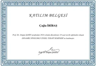 Kl. Psk. Çağla İribaş profilinde yer alan galeri fotoğrafı.