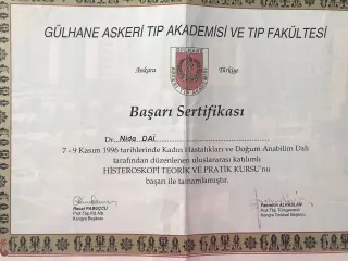 Op. Dr. Aysu Nida Dai profilinde yer alan galeri fotoğrafı.